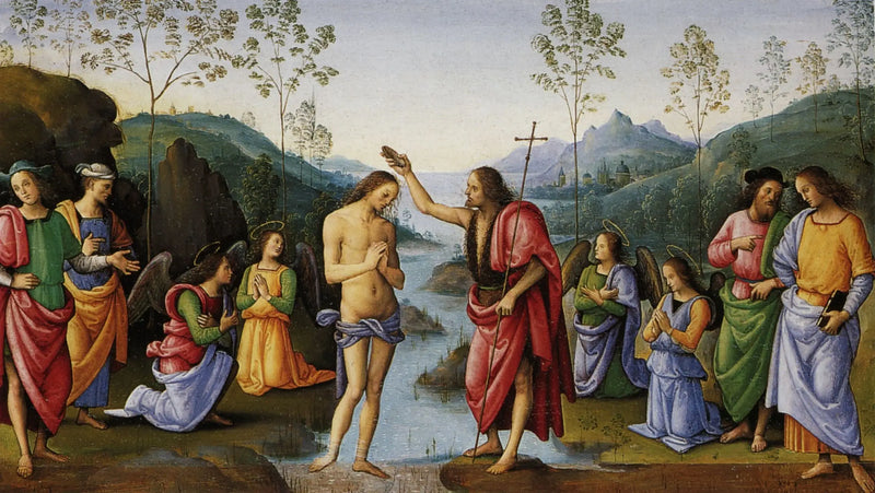 İsa'nın Vaftizi - Pietro Perugino