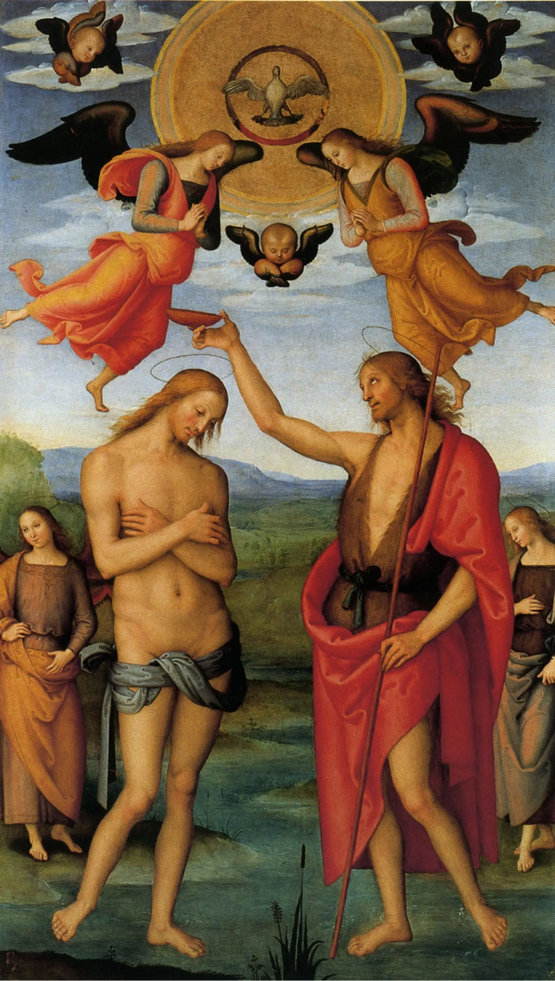 İsa'nın Vaftizi - Pietro Perugino