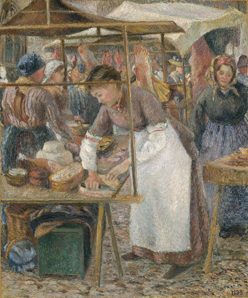 Şarküteri - Camille Pissarro
