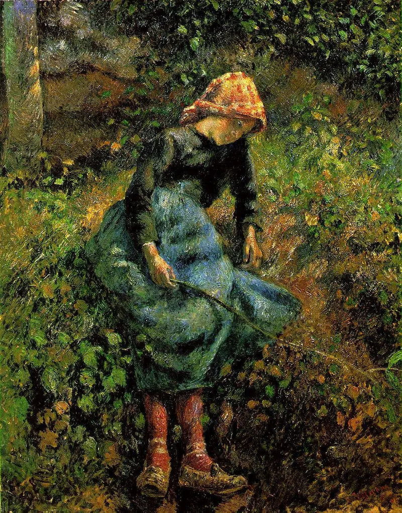 Çoban Kızı - Camille Pissarro