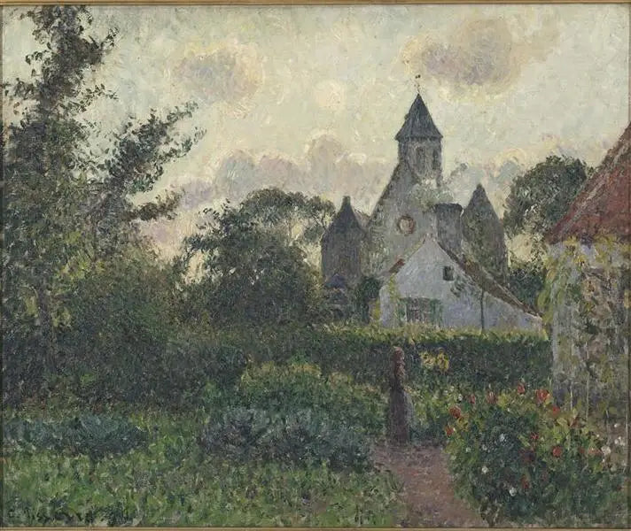 Knocke Kilisesi - Camille Pissarro