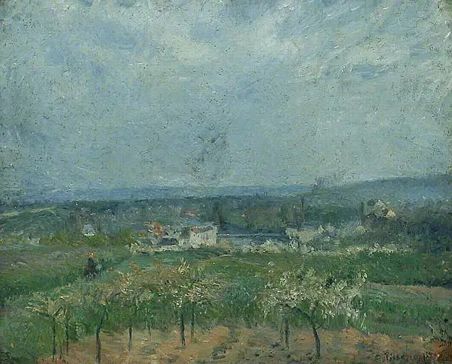 Pontoise Manzarası - Camille Pissarro