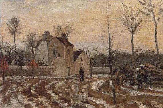 Bay Musy'nin Evi, Louveciennes - Camille Pissarro
