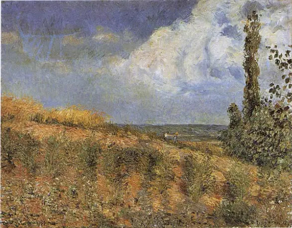 Manzara, Pontoise Çevresi - Camille Pissarro
