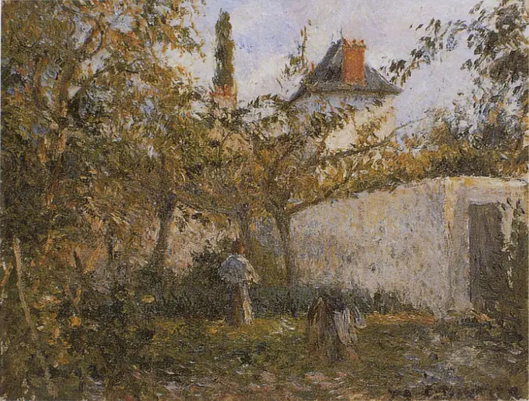 Bahçe ve Meyve Bahçesi, Pontoise - Camille Pissarro