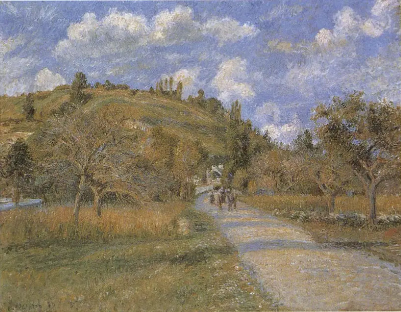 Valhermeil Koyu, Auvers-sur-Oise - Camille Pissarro