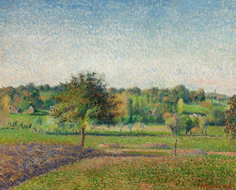 Éragny'deki Çayır - Camille Pissarro