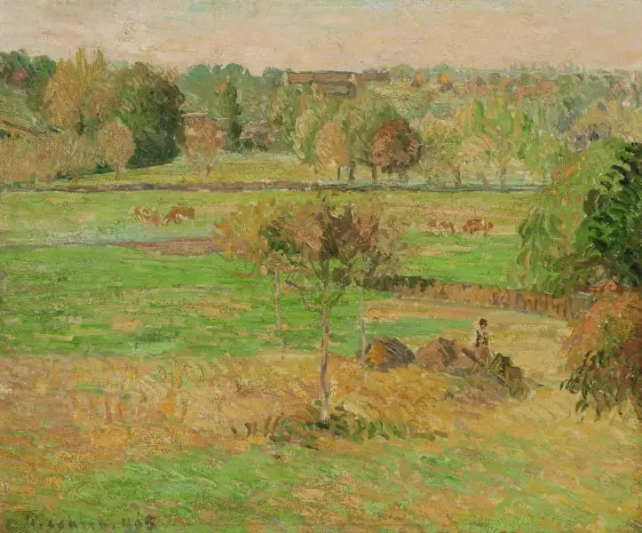 Éragny'de Sonbahar - Camille Pissarro