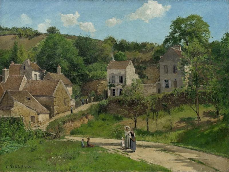 Pontoise'daki Hermitage, Hermitage Tepeleri, Pontoise - Camille Pissarro