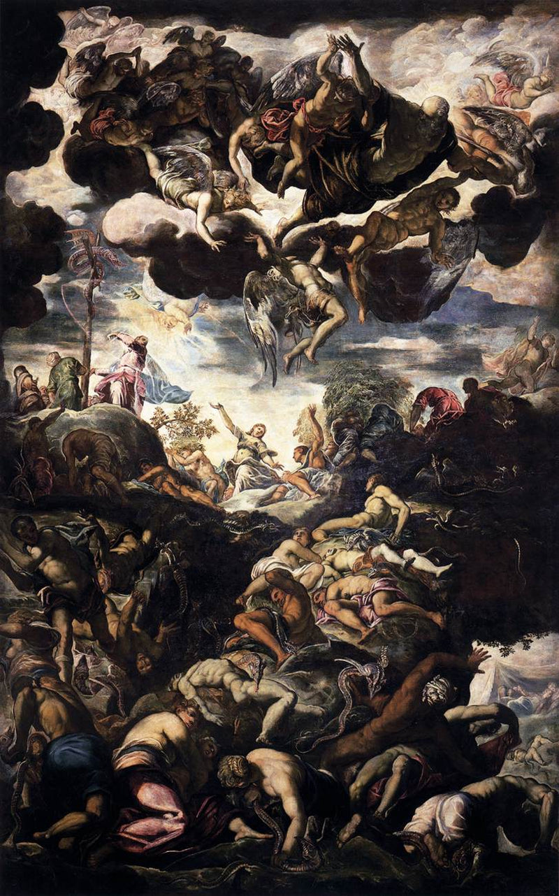 Bronz Yılan - Jacopo Tintoretto
