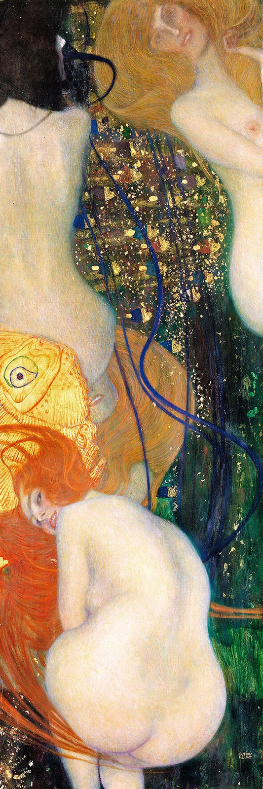 🐠 Kırmızı Balık – Gustav Klimt (yaklaşık 1901-1902)