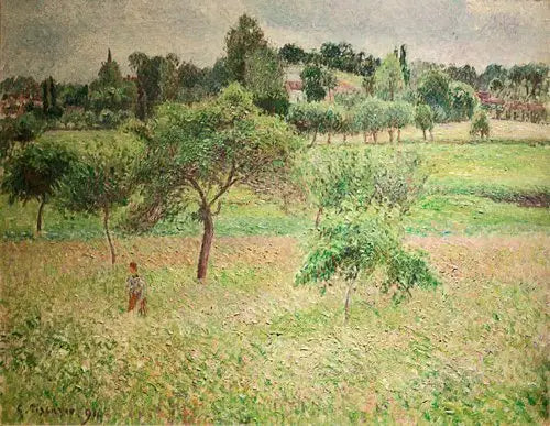 Éragny'deki Elmalar - Camille Pissarro