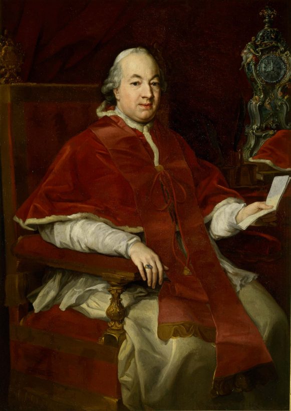 Portrait de Pie VI (Braschi, 1775-1799) - Pompeo Batoni