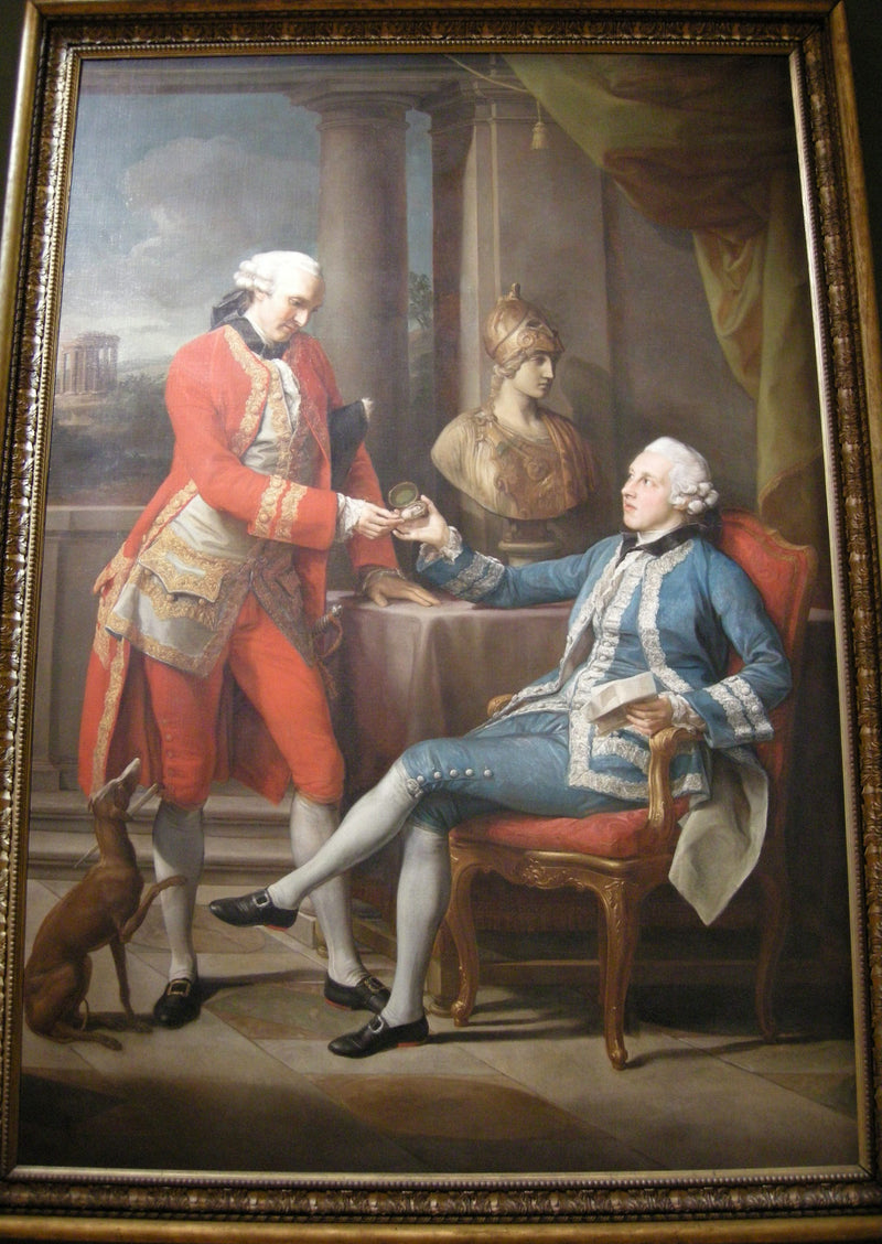 Sir Sampson Gideon ve Tanımlanamayan Bir Yoldaş - Pompeo Batoni