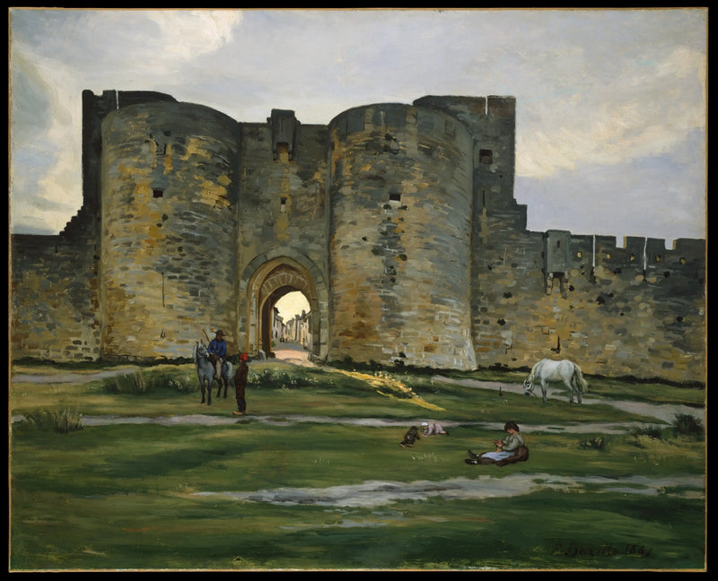 Kraliçe Kapısı, Aigues-Mortes - Frédéric Bazille