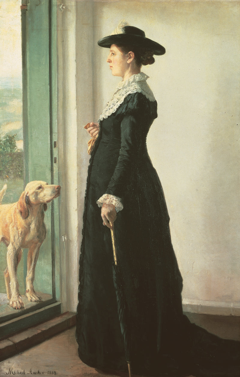 Kadınımın Portresi - Michael Peter Ancher