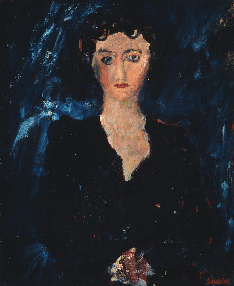 Portrait d'un dame (1928) - Chaim Soutine