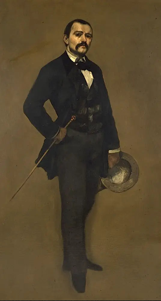 Max Buchon Portresi - Gustave Courbet