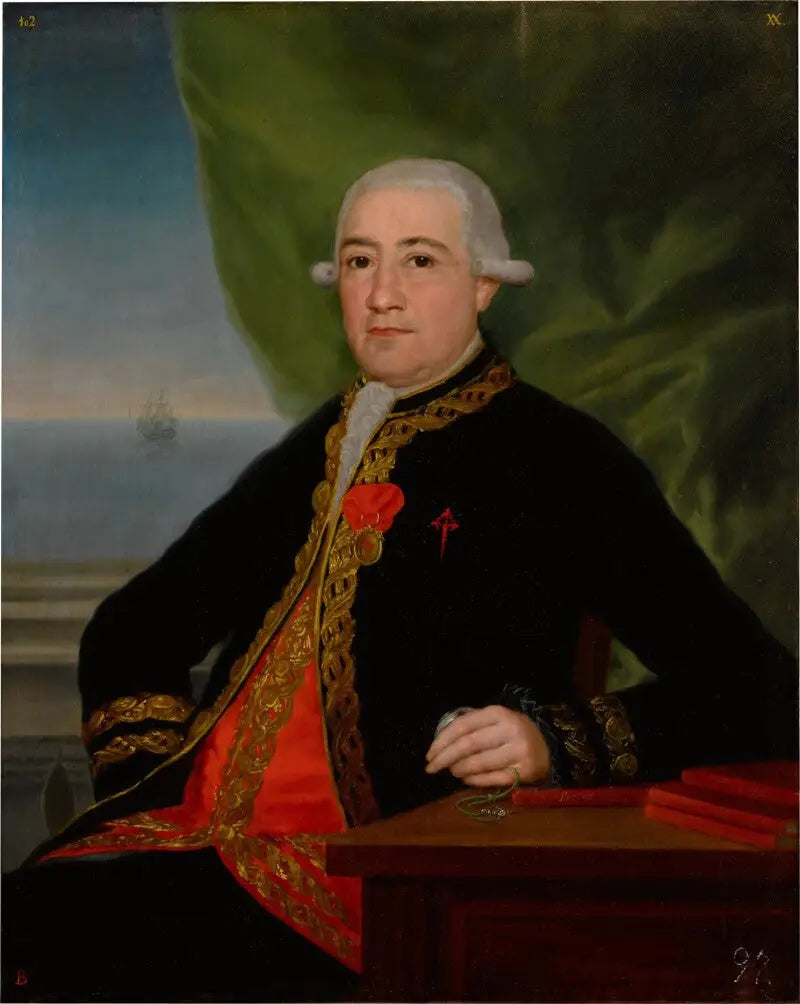 Reproduction du tableau « L'amiral José de Mazarredo - Francisco de Goya » par Alpha Reproduction en peinture à l’huile