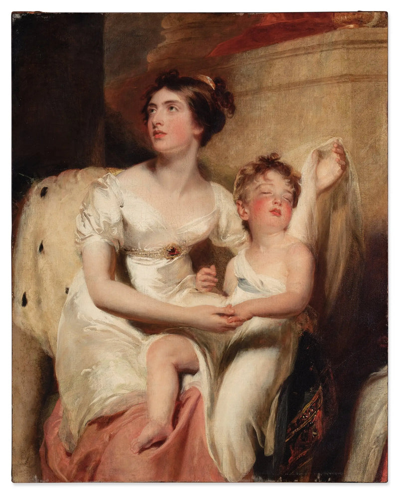 Anne Kontesi ve Oğlu James'in Portresi - Thomas Lawrence