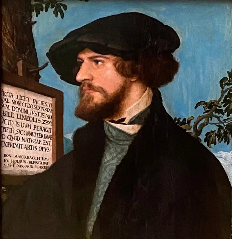 Bonifacius Amerbach Portresi - Hans Holbein Genç