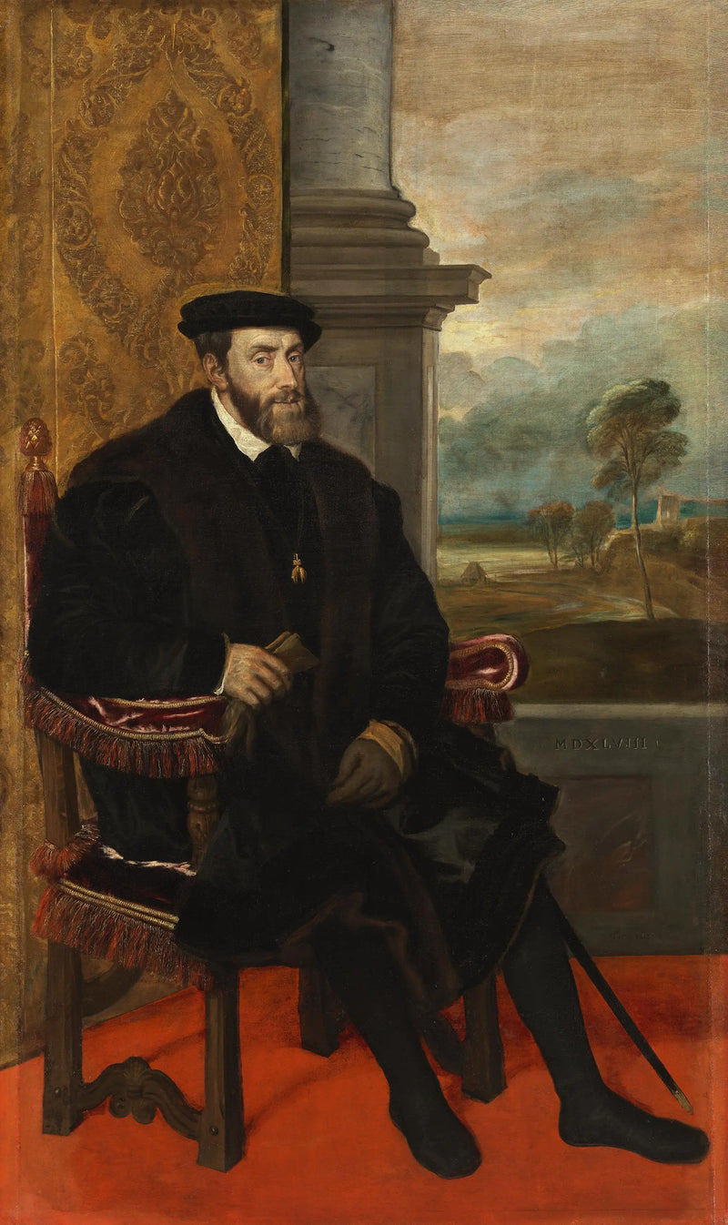 Charles Quint Portresi - Titian