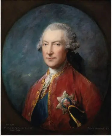 Hugh Smithson (Percy) portresi, Birinci Northumberland Dükü (1714-1786), eski İrlanda Lord Lieutenant - Thomas Gainsborough