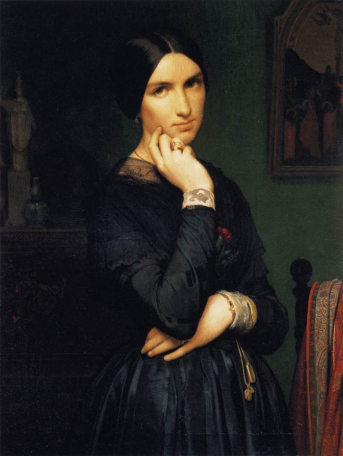 Madame Hippolyte Flandrin - Hippolyte Flandrin