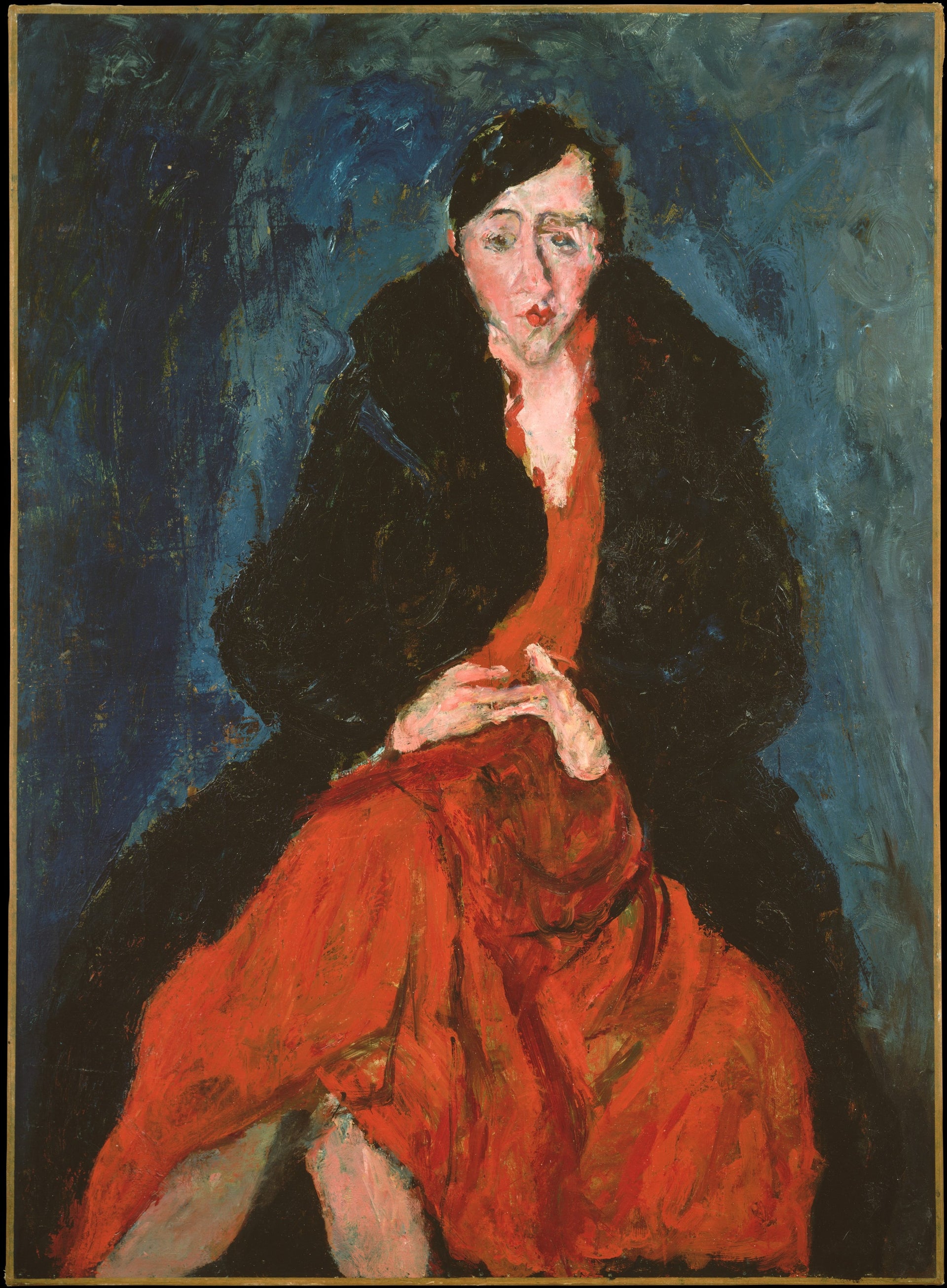 Portrait de Madeleine Castaing - Chaim Soutine