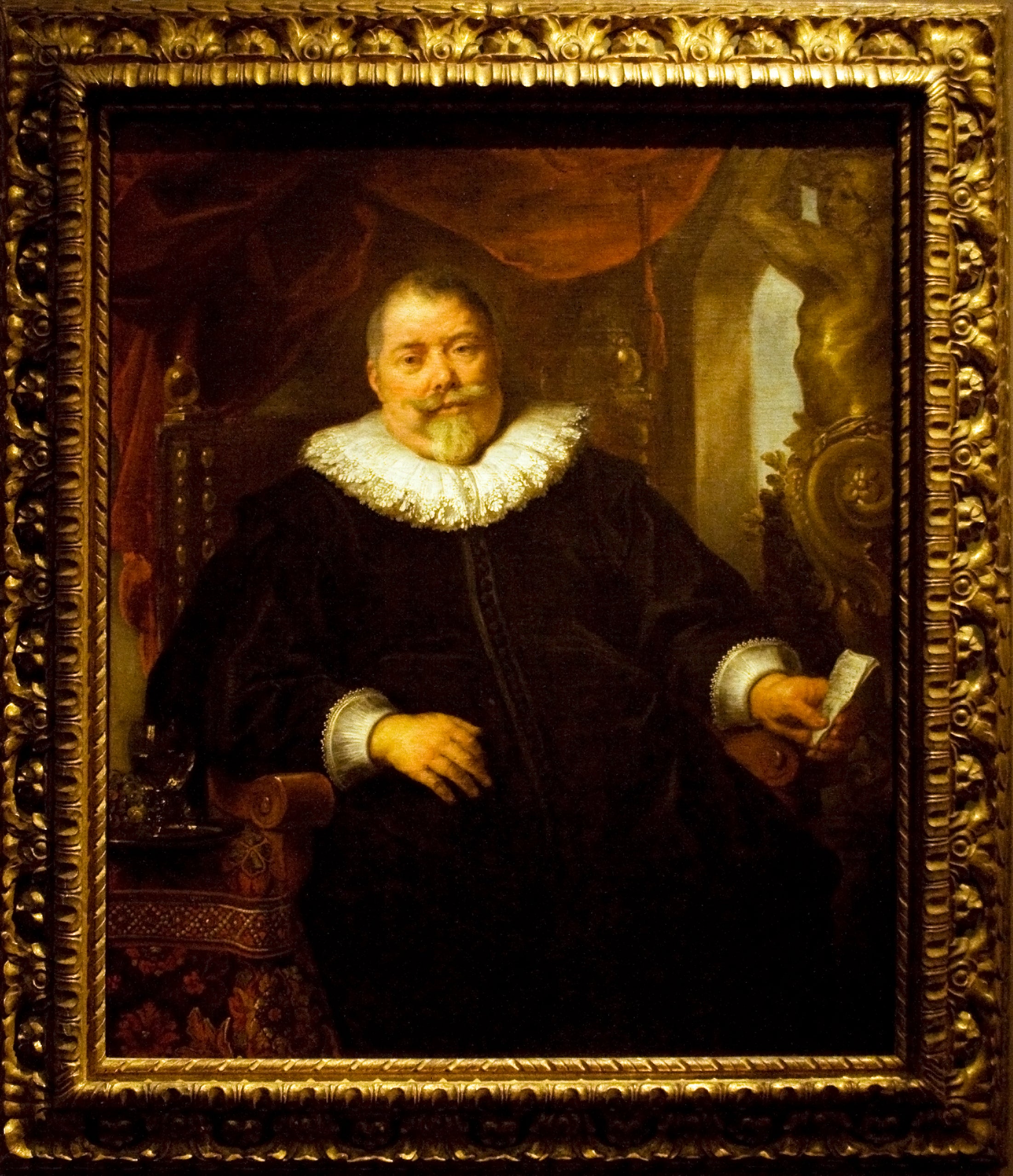 Portrait de Johan Wierts - Jacob Jordaens