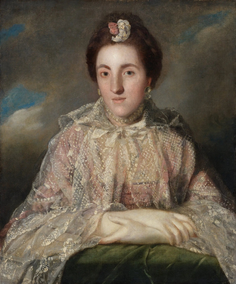Mme William Fortescue Portresi (1733/34-1820), gelecekte Clermont Kontesi - Joshua Reynolds