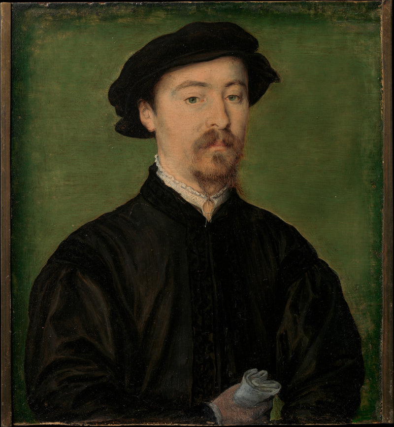 Portrait d'un homme avec des gants - Corneille de Lyon