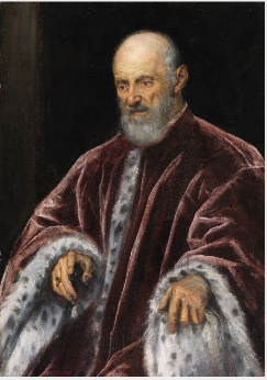 Venedik Senatörü Portresi - Jacopo Tintoretto