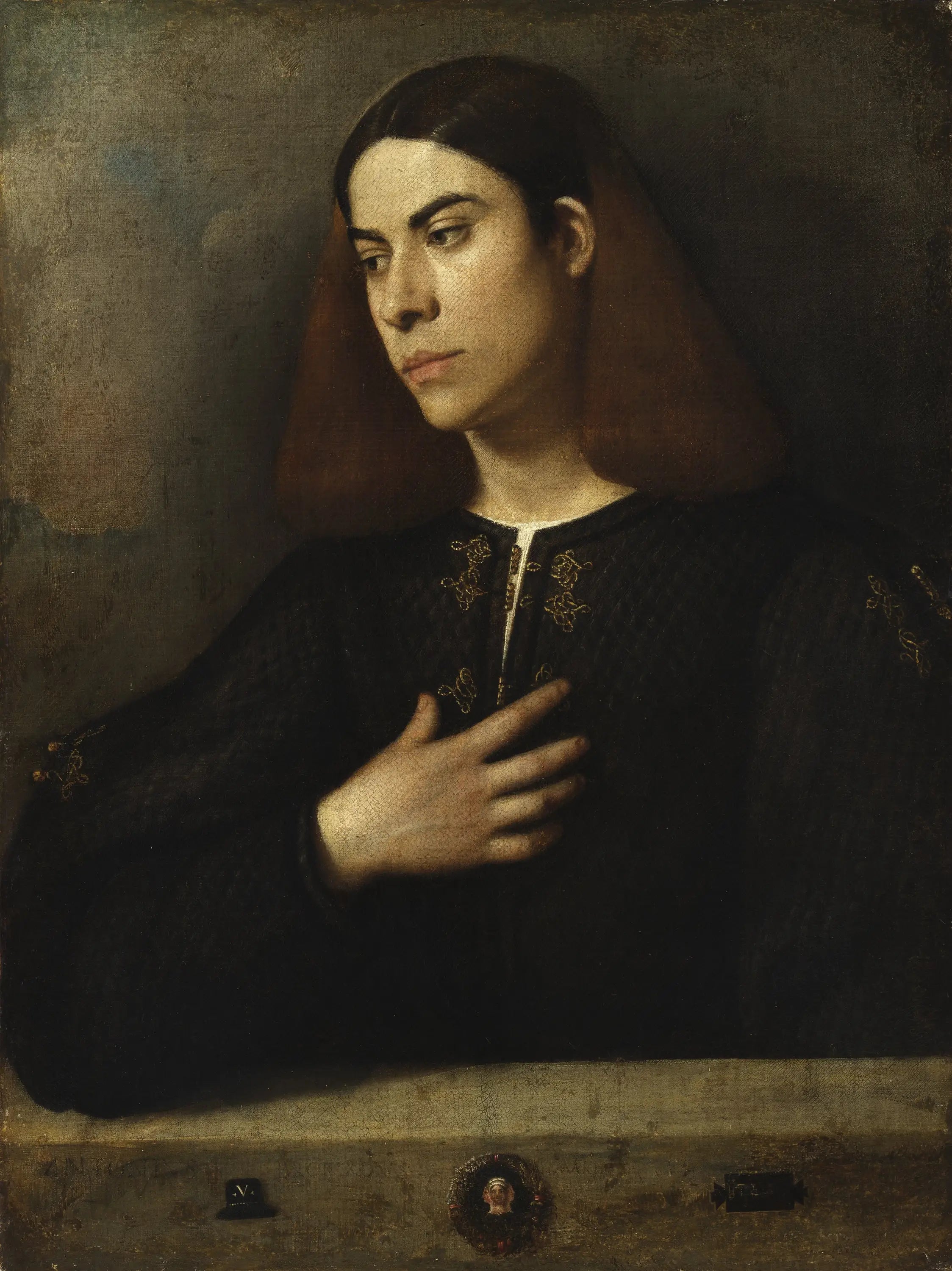 Portrait d’un jeune homme - Giorgione - Alpha Reproduction
