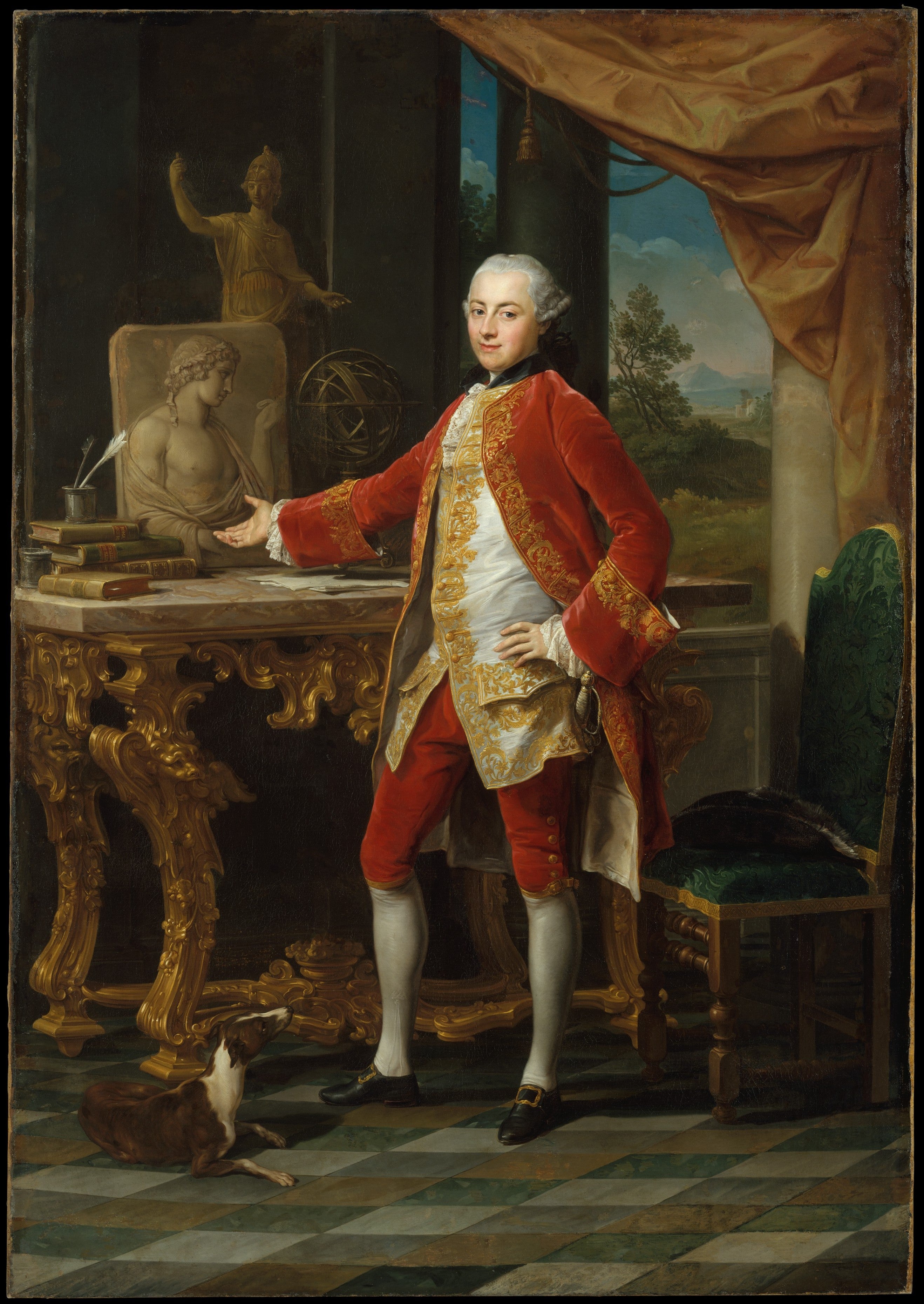 Portrait de jeune homme - Pompeo Batoni