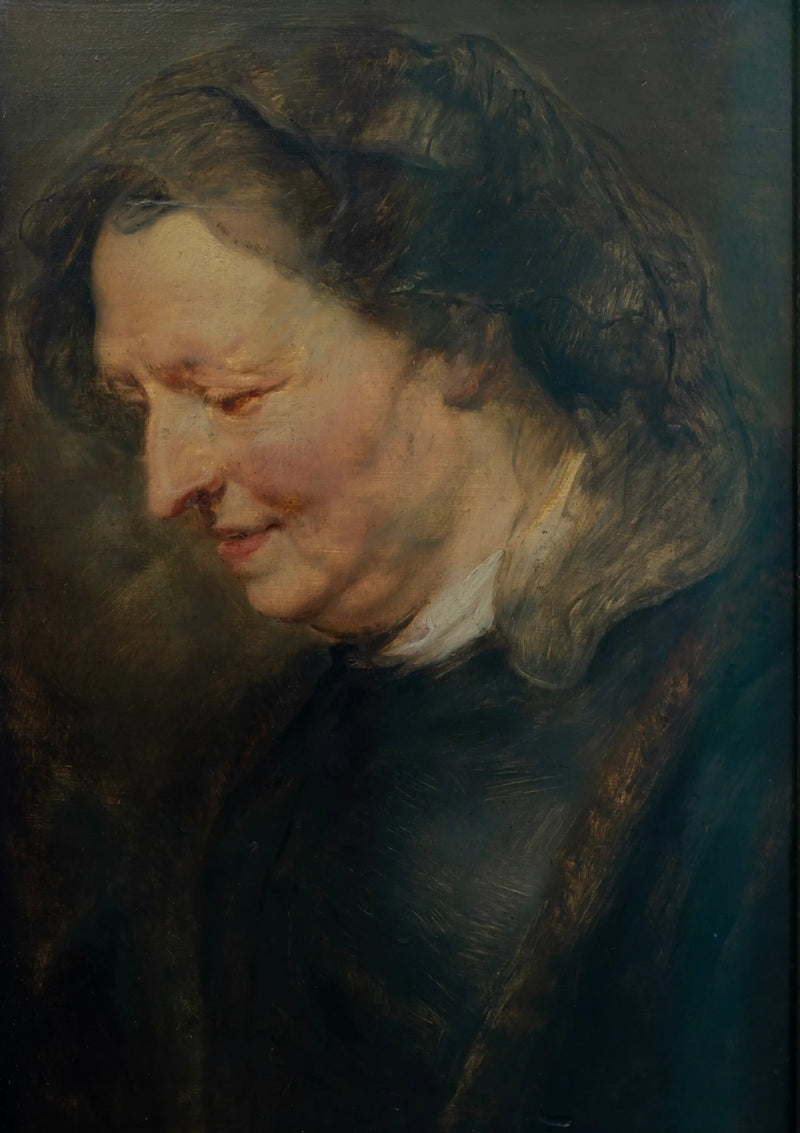 Yaşlı Bir Kadının Portresi - Peter Paul Rubens