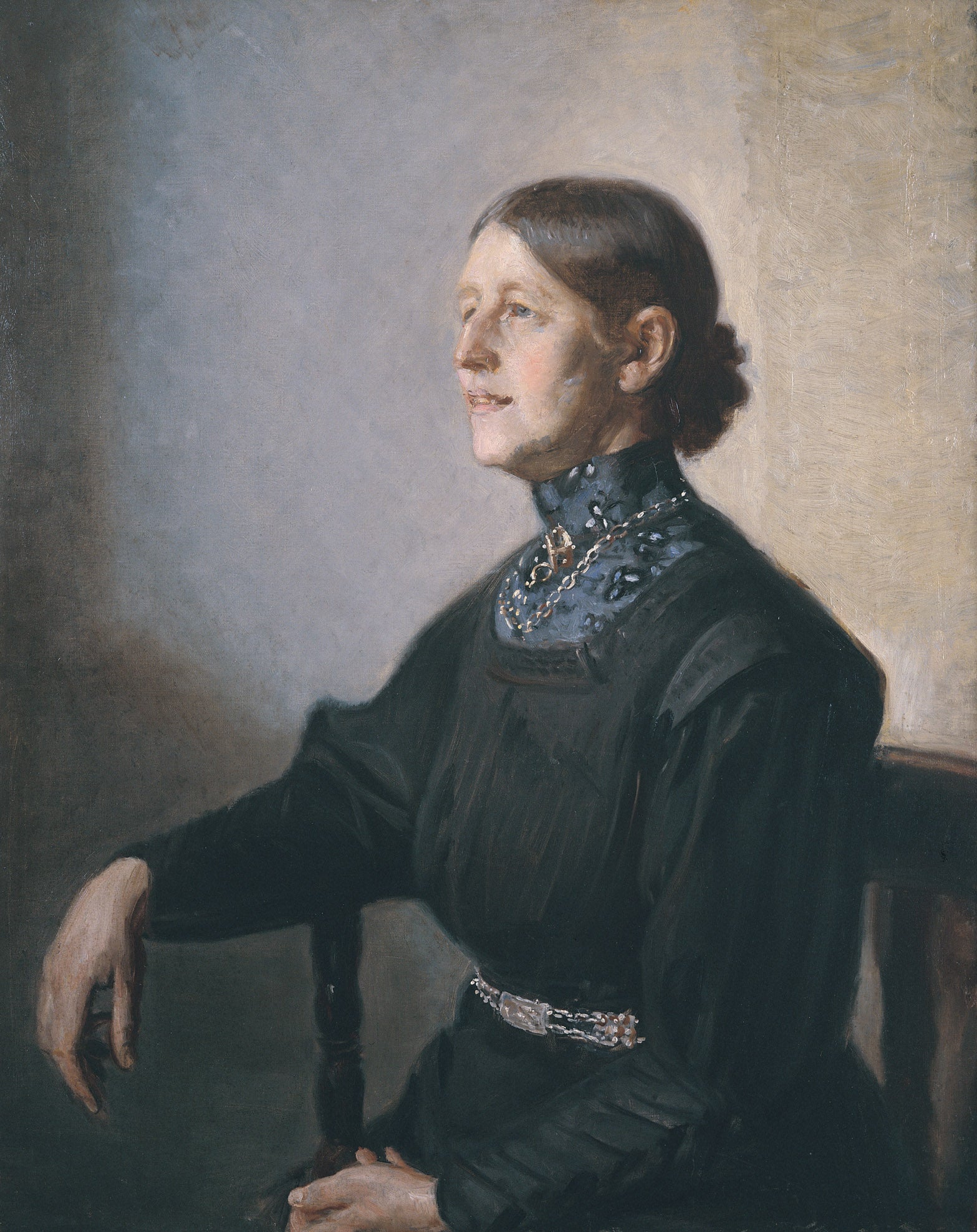 Portrait de l’épouse de l’artiste la peintre Anna Ancher - Michael Peter Ancher - Alpha Reproduction