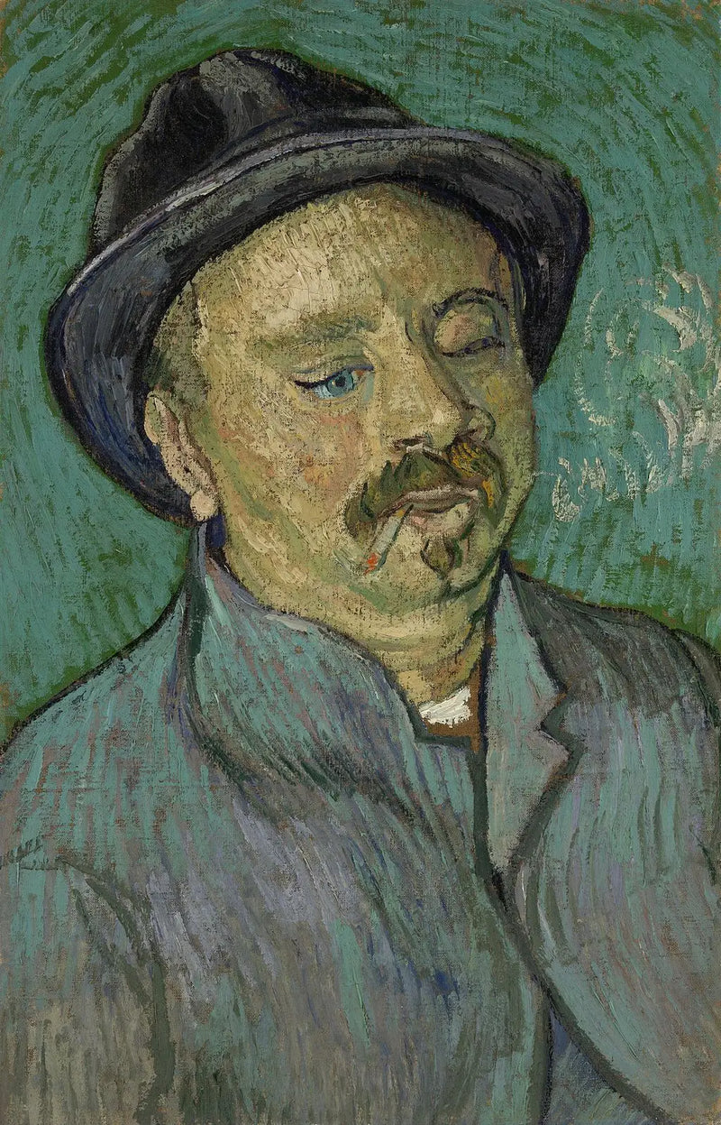 Tek gözlü bir adam portresi - Vincent van Gogh
