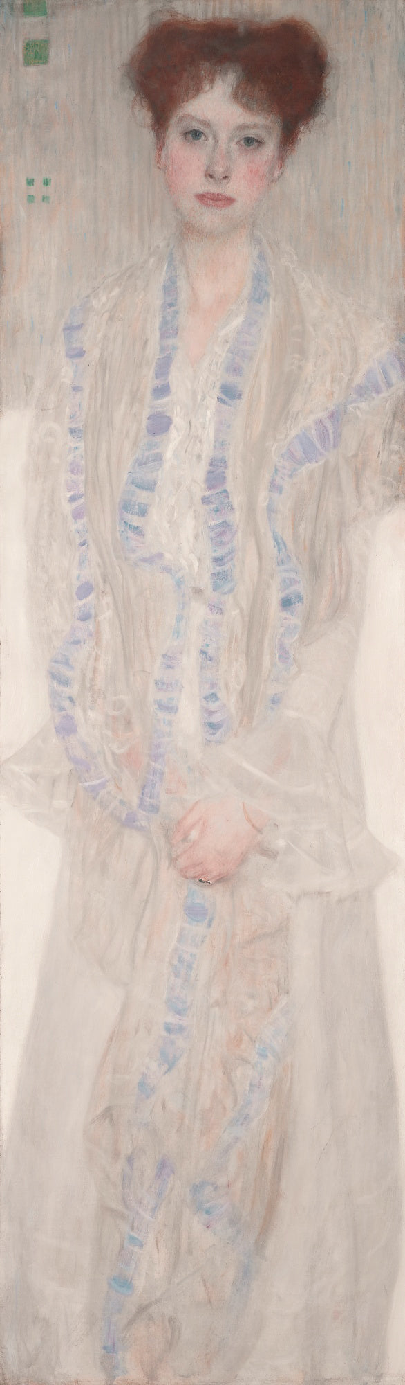 🌸 Gertha Felssöványi Portresi – Gustav Klimt (yaklaşık 1902)