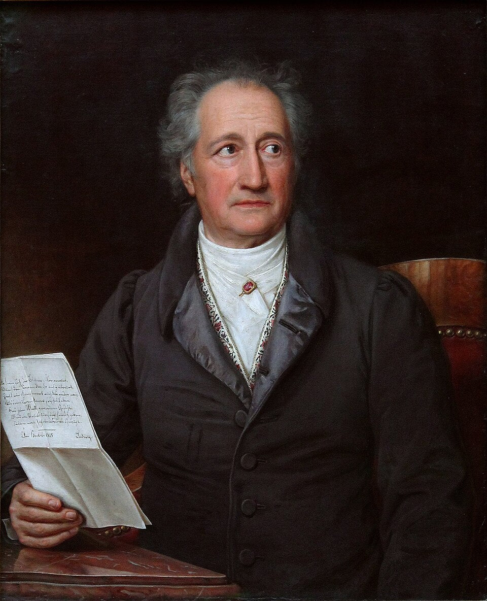 Johann Wolfgang von Goethe'nin Portresi – Joseph Karl Stieler