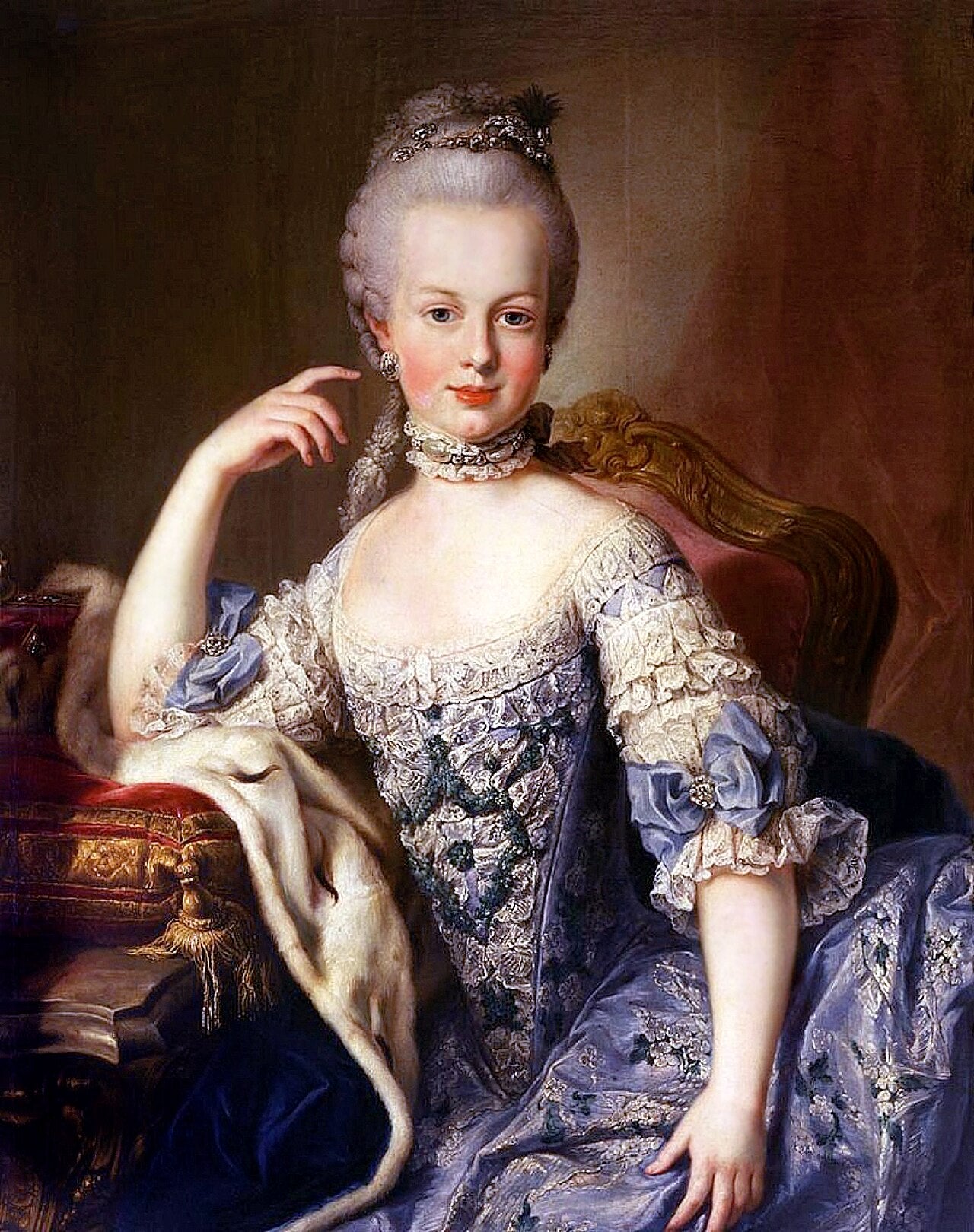 Marie-Antoinette Çocukluk Portresi – Martin van Meytens (yaklaşık 1767)