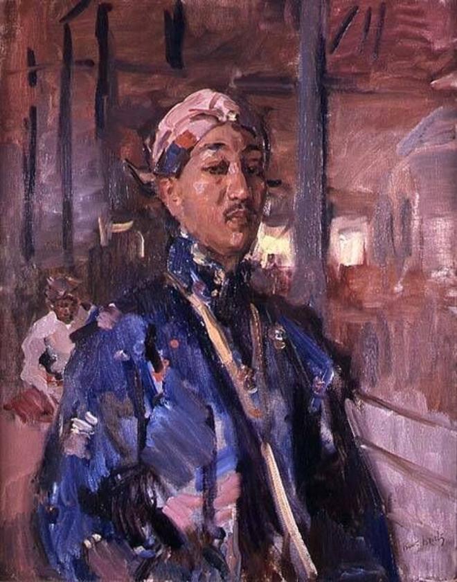 Portrait du prince javanais: sultan de Pangéran Ario Praboe Mangkoenegara VI - Isaac Israëls - Alpha Reproduction