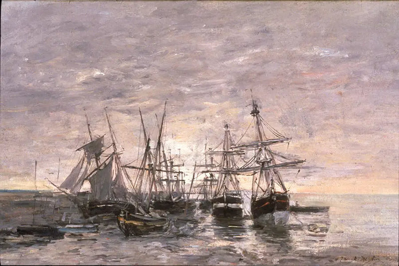 Portrieux - Alçalan Gelgit - Eugène Boudin