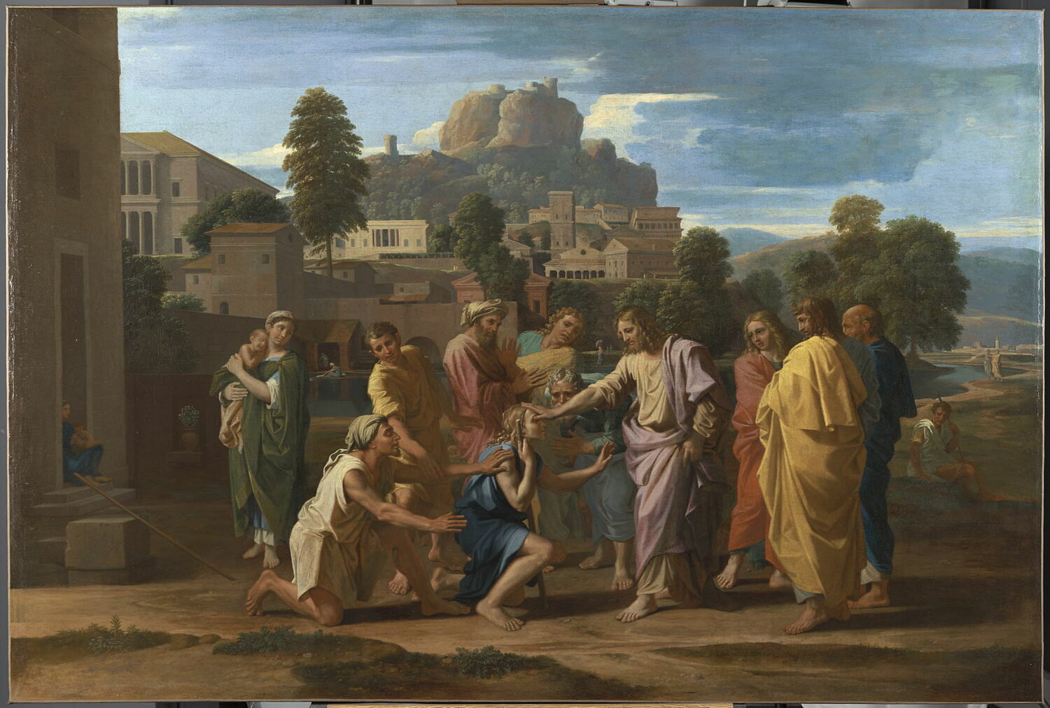 Les Aveugles de Jéricho - Nicolas Poussin