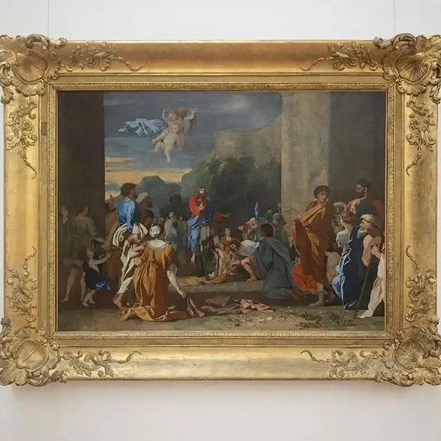 İsa'nın Kudüs'e Giriş Yapması - Nicolas Poussin