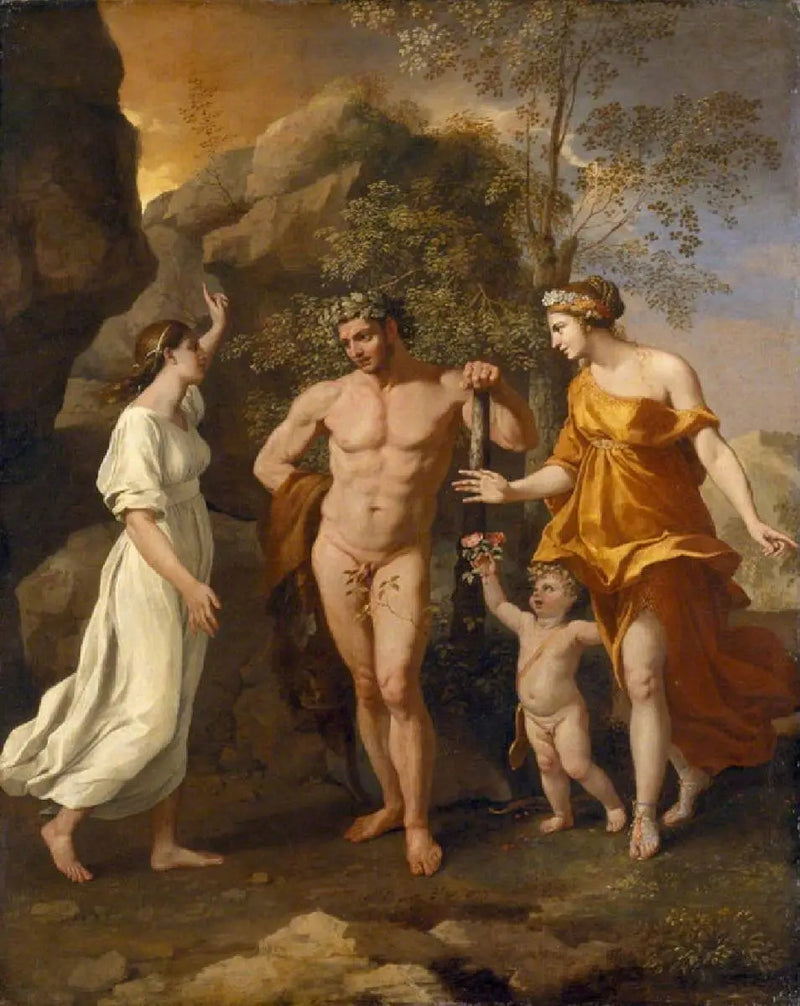 Herkül Seçimi - Nicolas Poussin