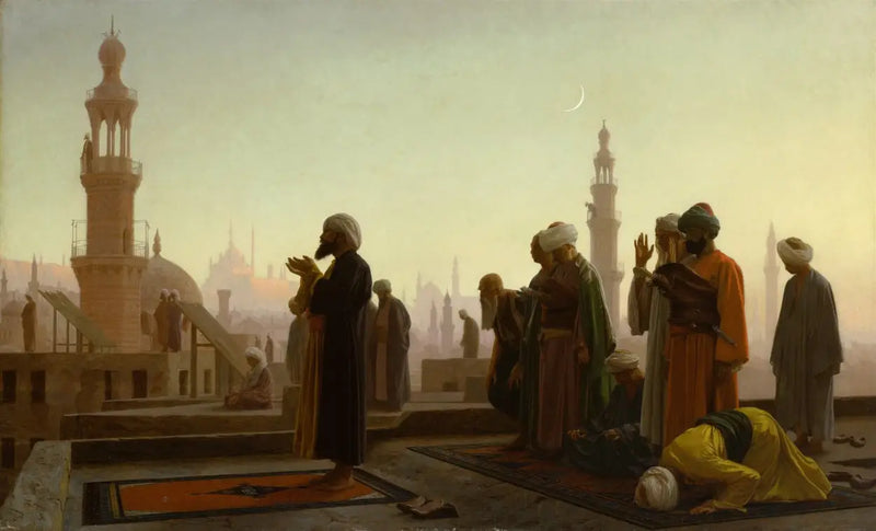Kahire'de Dua - Jean-Léon Gérôme