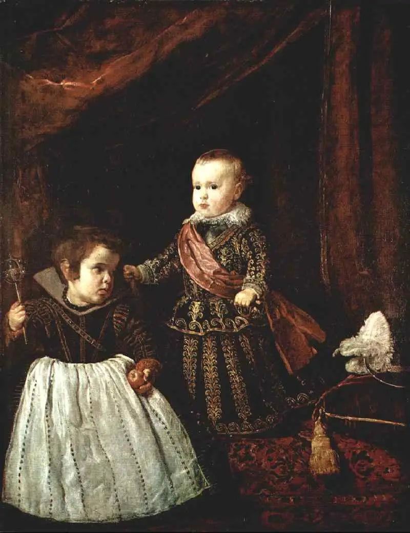 Prens Balthazar Carlos ve Naïn - Diego Velázquez