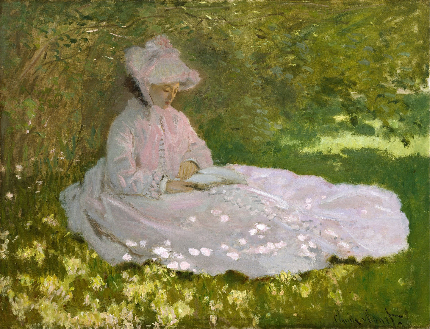 🎨 Bahar – Claude Monet, 1872