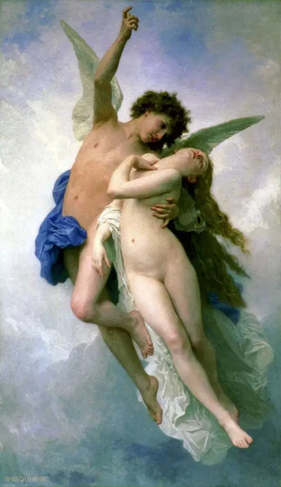 Psyche ve Aşk - Bouguereau